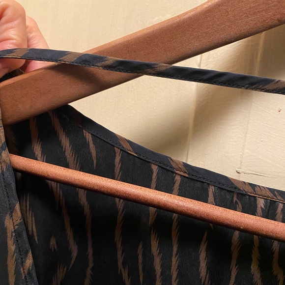 Parker animal print mini dress, 100%silk, excellent Condition, small size - Picture 7 of 16